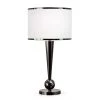 Dione 28.5 in. H Chrome Black Metal Modern Table Lamp by HomeGlam 2 Dione 28.5 in. H Chrome Black Metal Modern Table Lamp by HomeGlam -Hot Sale HomeGlam Store black chrome homeglam table lamps hl6009t gm 64 1000