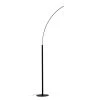 Horizon 68 in. 18-Watt Dimmable LED Arch Floor Lamp, - Black by HomeGlam -Hot Sale HomeGlam Store black homeglam floor lamps hg8233 bk 64 1000