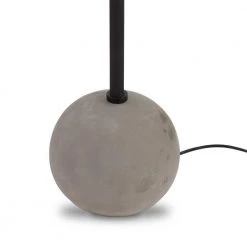 Dinodas 60 in. Black Floor Lamp with Concrete Base by Meyer&Cross -Hot Sale HomeGlam Store black meyer cross floor lamps fl0021 44 1000