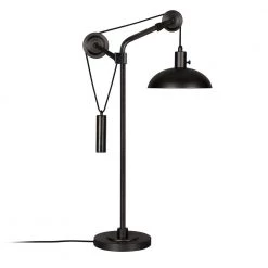 Neo Blackened Bronze Pulley Table Lamp by Meyer&Cross -Hot Sale HomeGlam Store black meyer cross table lamps tl0304 fa 1000