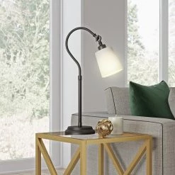Harland 25 in. Blackened Bronze Table Lamp by Meyer&Cross -Hot Sale HomeGlam Store black meyer cross table lamps tl0331 76 1000