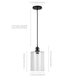 Nora Blackened Bronze Pendant with Seeded Glass Shade by Meyer&Cross -Hot Sale HomeGlam Store blackened bronze meyer cross chandeliers pd0074 44 1000