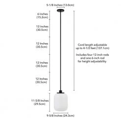 Agnolo 1-Light Blackened Bronze Pendant with White Milk Glass Shade by Meyer&Cross 13 Agnolo 1-Light Blackened Bronze Pendant with White Milk Glass Shade by Meyer&Cross -Hot Sale HomeGlam Store blackened bronze meyer cross chandeliers pd0503 fa 1000