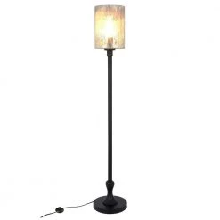 Numit 68.75 in. Blackened Bronze Floor Lamp with Mercury Glass Shade by Meyer&Cross -Hot Sale HomeGlam Store blackened bronze meyer cross floor lamps fl0012 fa 1000
