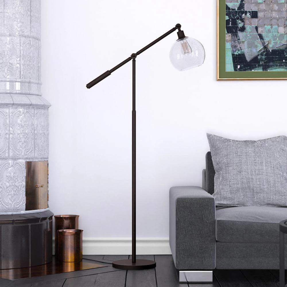 Dardan 60.63 in. Blackened Bronze Floor Lamp by Meyer&Cross 13 Dardan 60.63 in. Blackened Bronze Floor Lamp by Meyer&Cross - Image 11