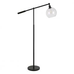 Dardan 60.63 in. Blackened Bronze Floor Lamp by Meyer&Cross