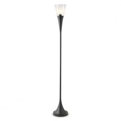 Moura 72 in. Blackened Bronze Torchiere Floor Lamp by Meyer&Cross -Hot Sale HomeGlam Store blackened bronze meyer cross floor lamps fl0145 4f 1000