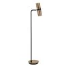 Zevon 62 in. Matte Black and Brass Floor Lamp by Meyer&Cross -Hot Sale HomeGlam Store blackened bronze meyer cross floor lamps fl0162 64 1000