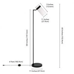 Marsden 60 in. Bronze Floor Lamp by Meyer&Cross -Hot Sale HomeGlam Store blackened bronze meyer cross floor lamps fl0194 1f 1000