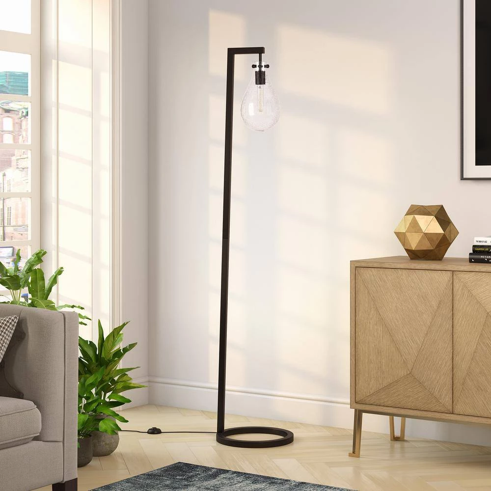 Anslem 39 in. Blackened Bronze Floor Lamp by Meyer&Cross 4 Anslem 39 in. Blackened Bronze Floor Lamp by Meyer&Cross - Image 2