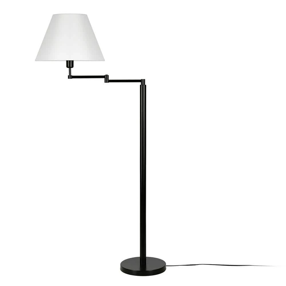 Moby 62 in. Swing Arm Blackened Bronze Lamp Empire Shade by Meyer&Cross 7 Moby 62 in. Swing Arm Blackened Bronze Lamp Empire Shade by Meyer&Cross - Image 5