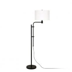 Polly 71.5 in. H Adjustable Blackened Bronze Floor Lamp by Meyer&Cross