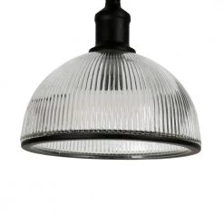 Frenkel 58 in. Blackened Bronze Floor Lamp with Ribbed Glass Shade by Meyer&Cross -Hot Sale HomeGlam Store blackened bronze meyer cross floor lamps fl0421 44 1000