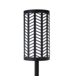 Delia 63.50 in. Blackened Bronze Floor Lamp with Layered Chevron Shade by Meyer&Cross -Hot Sale HomeGlam Store blackened bronze meyer cross floor lamps fl0578 1f 1000