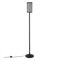 Delia 63.50 in. Blackened Bronze Floor Lamp with Layered Chevron Shade by Meyer&Cross -Hot Sale HomeGlam Store blackened bronze meyer cross floor lamps fl0578 44 1000
