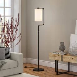 Rotolo 62 in. Blackened Bronze Floor Lamp by Meyer&Cross -Hot Sale HomeGlam Store blackened bronze meyer cross floor lamps fl0853 31 1000