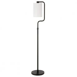Rotolo 62 in. Blackened Bronze Floor Lamp by Meyer&Cross