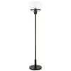 Tatum 62 in. Blackened Bronze Globe and Stem Floor Lamp by Meyer&Cross -Hot Sale HomeGlam Store blackened bronze meyer cross floor lamps fl0858 64 1000