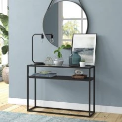 Morgan 20.5 in. Blackened Bronze Arc Table Lamp by Meyer&Cross -Hot Sale HomeGlam Store blackened bronze meyer cross lamp bases tl1027 76 1000