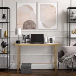 Giselle 15.75 in. Blackened Bronze Pedestal Mini Table Lamp by Meyer&Cross -Hot Sale HomeGlam Store blackened bronze meyer cross table lamps ml0919 31 1000