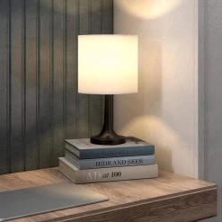 Mansfield 14 in. Blackened Bronze Mini Table Lamp by Meyer&Cross -Hot Sale HomeGlam Store blackened bronze meyer cross table lamps ml1025 1f 1000