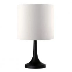 Mansfield 14 in. Blackened Bronze Mini Table Lamp by Meyer&Cross
