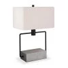 Holden 22-3/4 in. Blackened Bronze and Concrete Table Lamp by Meyer&Cross -Hot Sale HomeGlam Store blackened bronze meyer cross table lamps tl0086 64 1000