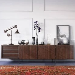 Descartes 29 in. Blackened Bronze Table Lamp with Pulley System table l by Meyer&Cross -Hot Sale HomeGlam Store blackened bronze meyer cross table lamps tl0103 4f 1000