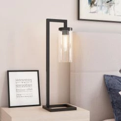 Malva 26 in. Blackened Bronze Table Lamp with Seeded Glass Shade by Meyer&Cross 19 Malva 26 in. Blackened Bronze Table Lamp with Seeded Glass Shade by Meyer&Cross -Hot Sale HomeGlam Store blackened bronze meyer cross table lamps tl0137 31 1000