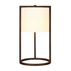 Peyton 22 in. Asymmetric Blackened Bronze Table Lamp by Meyer&Cross -Hot Sale HomeGlam Store blackened bronze meyer cross table lamps tl0214 4f 1000