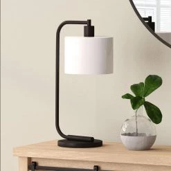 Howland 22 in. Blackened Bronze and Concrete Table Lamp by Meyer&Cross -Hot Sale HomeGlam Store blackened bronze meyer cross table lamps tl0424 1f 1000