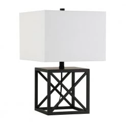 Dawson 19.50 in. Blackened Bronze Table Lamp by Meyer&Cross