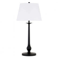 Wilmer 28 in. Blackened Bronze Table Lamp by Meyer&Cross