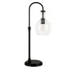 Verona 27 in. Blackened Bronze Arc Table Lamp with Seeded Glass Shade by Meyer&Cross -Hot Sale HomeGlam Store blackened bronze meyer cross table lamps tl0797 64 1000