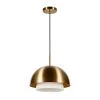 Rhett Brass Metal and White Frosted Glass Pendant by Meyer&Cross -Hot Sale HomeGlam Store brass meyer cross chandeliers pd0326 64 1000