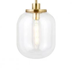 Agnolo 1-Light Brass Pendant with Clear Glass Shade by Meyer&Cross 15 Agnolo 1-Light Brass Pendant with Clear Glass Shade by Meyer&Cross -Hot Sale HomeGlam Store brass meyer cross chandeliers pd0490 fa 1000