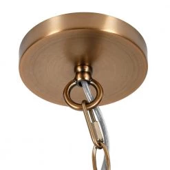 Annie 1-Light Brass Pendant with White Milk Glass Shade by Meyer&Cross -Hot Sale HomeGlam Store brass meyer cross chandeliers pd0502 1f 1000