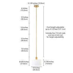 Henri 1-Light Brass Pendant with Fabric Shade by Meyer&Cross 16 Henri 1-Light Brass Pendant with Fabric Shade by Meyer&Cross -Hot Sale HomeGlam Store brass meyer cross chandeliers pd0596 44 1000