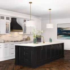 Ellis 1-Light Brass Pendant with Fabric Shade by Meyer&Cross -Hot Sale HomeGlam Store brass meyer cross chandeliers pd0619 1f 1000