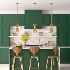 Andromeda 1-Light Brass Starburst Pendant by Meyer&Cross -Hot Sale HomeGlam Store brass meyer cross chandeliers pd0695 31 1000