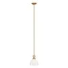 Rockwell 1-Light Brass Pendant with White Milk Glass Shade by Meyer&Cross 1 Rockwell 1-Light Brass Pendant with White Milk Glass Shade by Meyer&Cross -Hot Sale HomeGlam Store brass meyer cross chandeliers pd0856 64 1000