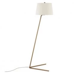 Markos 60-3/4 in. Brass Floor Lamp by Meyer&Cross -Hot Sale HomeGlam Store brass meyer cross floor lamps fl0010 76 1000