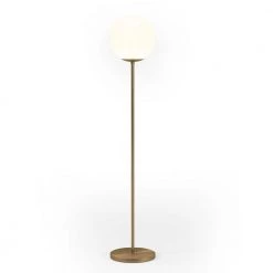 Theia 62.63 in. Brass Globe and Stem Floor Lamp by Meyer&Cross -Hot Sale HomeGlam Store brass meyer cross floor lamps fl0069 c3 1000