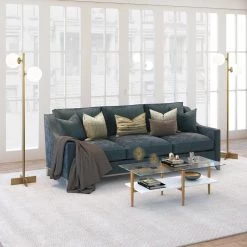 Twee 70-1/2 in. Brass Floor Lamp by Meyer&Cross -Hot Sale HomeGlam Store brass meyer cross floor lamps fl0120 44 1000