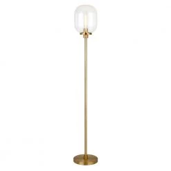 Agnolo 63.3 in. Brass Floor Lamp by Meyer&Cross -Hot Sale HomeGlam Store brass meyer cross floor lamps fl0355 4f 1000