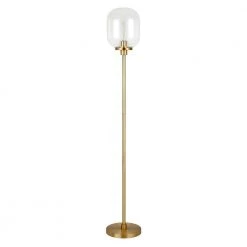 Agnolo 63.3 in. Brass Floor Lamp by Meyer&Cross