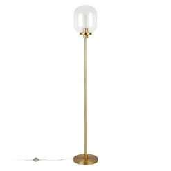 Agnolo 63.3 in. Brass Floor Lamp by Meyer&Cross -Hot Sale HomeGlam Store brass meyer cross floor lamps fl0355 76 1000