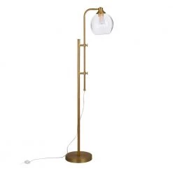 Antho 68 in. H Adjustable Brass Floor Lamp by Meyer&Cross