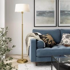Derek 60-3/4 in. Brass Floor Lamp by Meyer&Cross 12 Derek 60-3/4 in. Brass Floor Lamp by Meyer&Cross -Hot Sale HomeGlam Store brass meyer cross floor lamps fl0426 44 1000