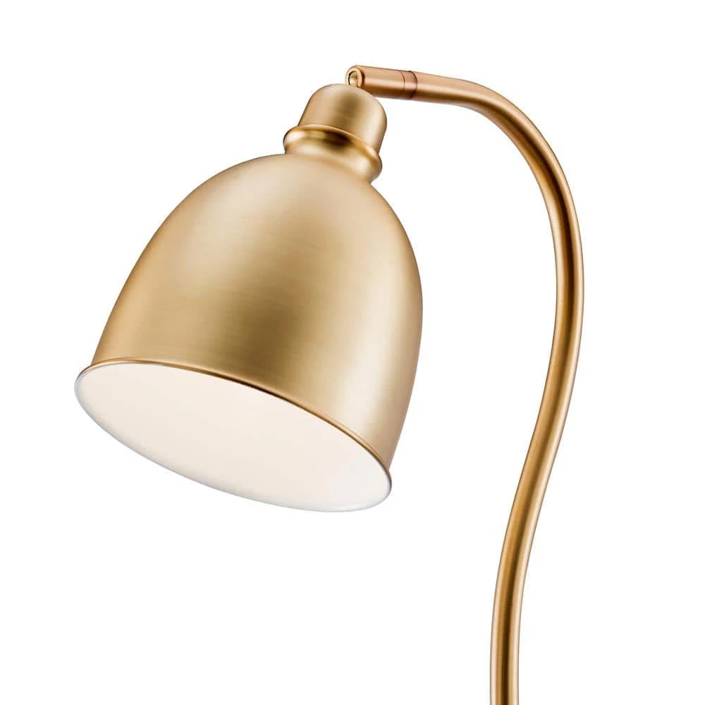 Vincent 68 in. Brass Floor Lamp with Adjustable Height by Meyer&Cross 7 Vincent 68 in. Brass Floor Lamp with Adjustable Height by Meyer&Cross - Image 5